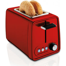 Load image into Gallery viewer, HAMILTON BEACH Modern Red Chrome 2-Slice Toaster - 22793C
