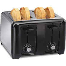 Load image into Gallery viewer, HAMILTON BEACH 4-Slice Extra-Wide Slot Toaster - 24671
