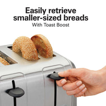 Load image into Gallery viewer, HAMILTON BEACH 4-Slice Stainless Steel Toaster - 24911
