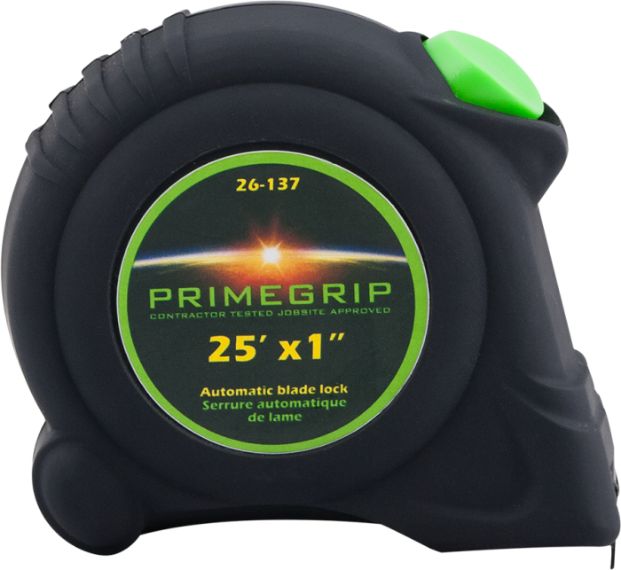 PRIME LITE 7.5M/25FT Tape Measure - 26-136