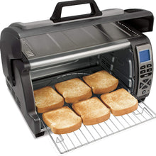Load image into Gallery viewer, HAMILTON BEACH 6 Slice Easy Reach Digital Toaster Oven with Convection - 31128
