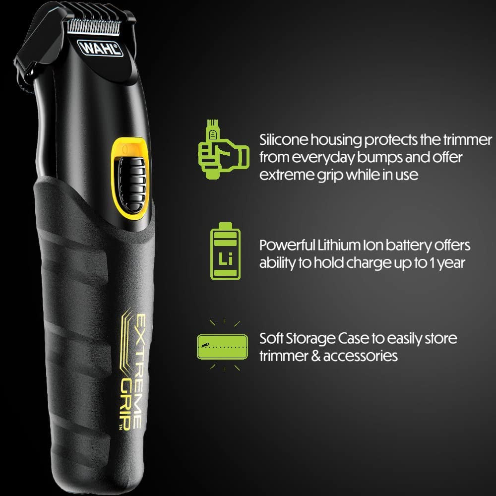 Multigroomer WAHL Lithium-Ion Extreme Grip - Emballage défectueux avec garantie complète - 3115