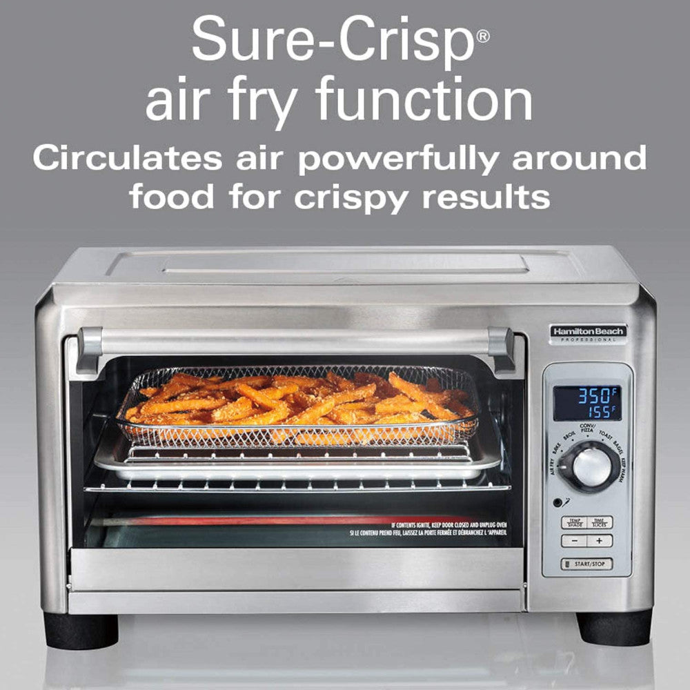 HAMILTON BEACH Four grille-pain professionnel pour friteuse à air numérique Sure-Crisp - 31243