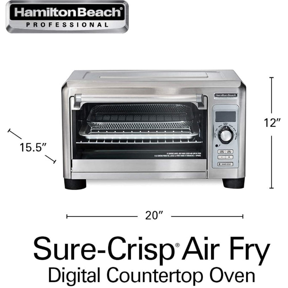 HAMILTON BEACH Four grille-pain professionnel pour friteuse à air numérique Sure-Crisp - 31243
