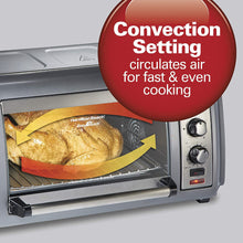 Load image into Gallery viewer, HAMILTON BEACH Easy Reach Convection Countertop Oven - 31434

