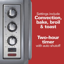Load image into Gallery viewer, HAMILTON BEACH Easy Reach Convection Countertop Oven - 31434
