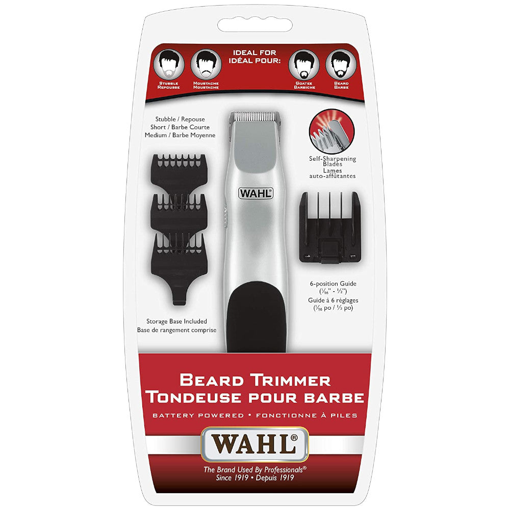 WAHL 10 Piece Battery Operated Beard Trimmer - 3248