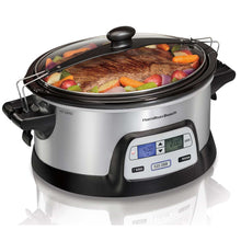 Load image into Gallery viewer, HAMILTON BEACH Set &#39;N Forget Slow Cooker - 33967
