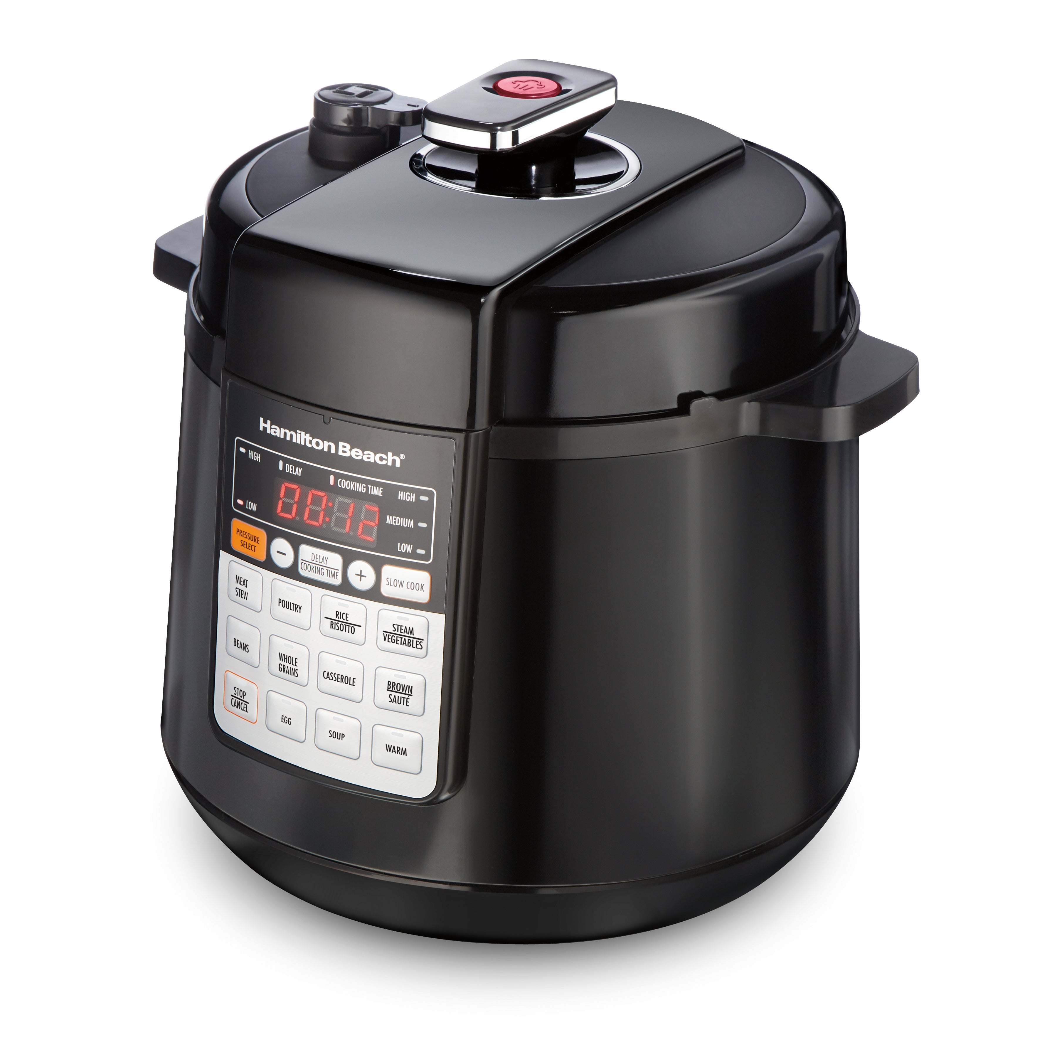 HAMILTON BEACH Electric 6Qt Pressure Cooker - 34501C