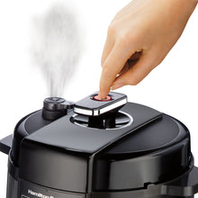 Load image into Gallery viewer, HAMILTON BEACH Electric 6Qt Pressure Cooker - 34501C

