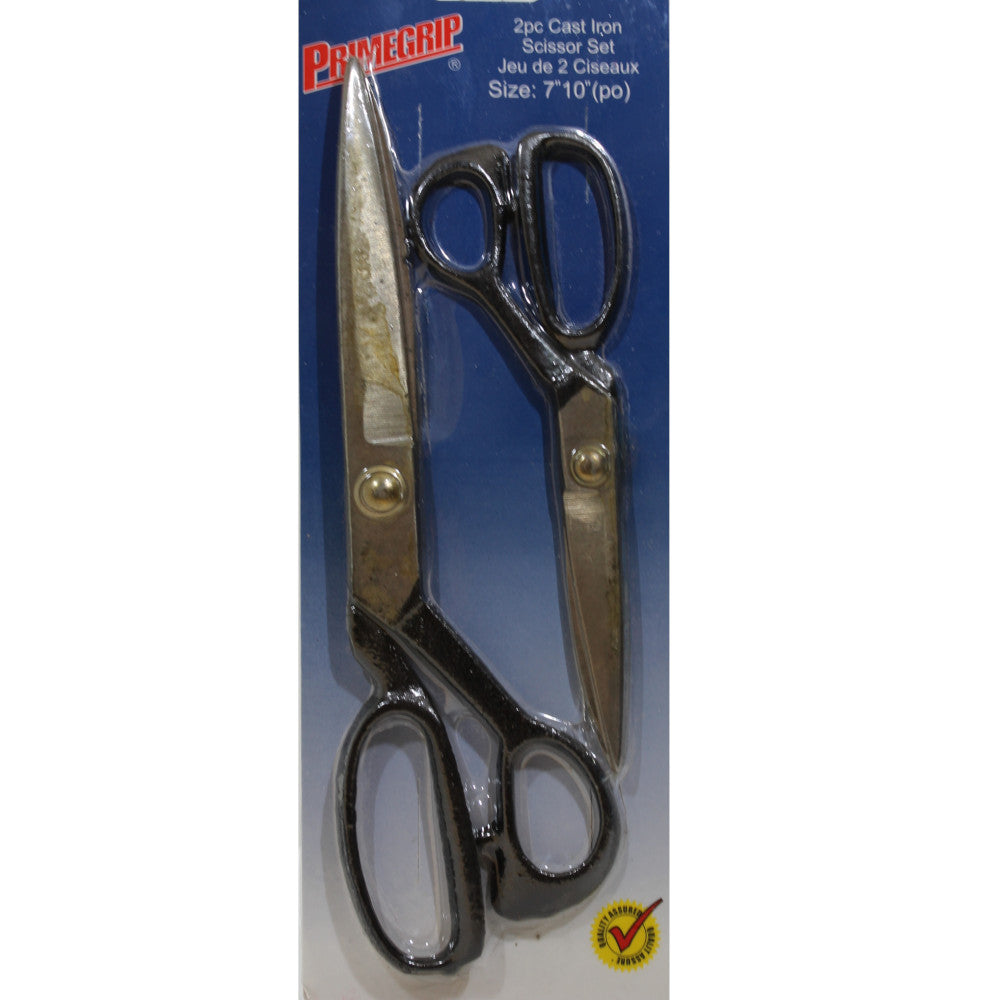 PRIMEGRIP 2pc Cast Iron Scissor Set - 36-491