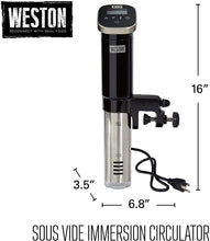 Load image into Gallery viewer, WESTON Sous Vide Immersion Circulator - 36200
