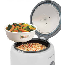 Load image into Gallery viewer, HAMILTON BEACH 8-Cup White Rice Cooker - 37508
