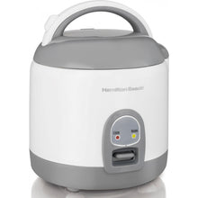 Load image into Gallery viewer, HAMILTON BEACH 8-Cup White Rice Cooker - 37508
