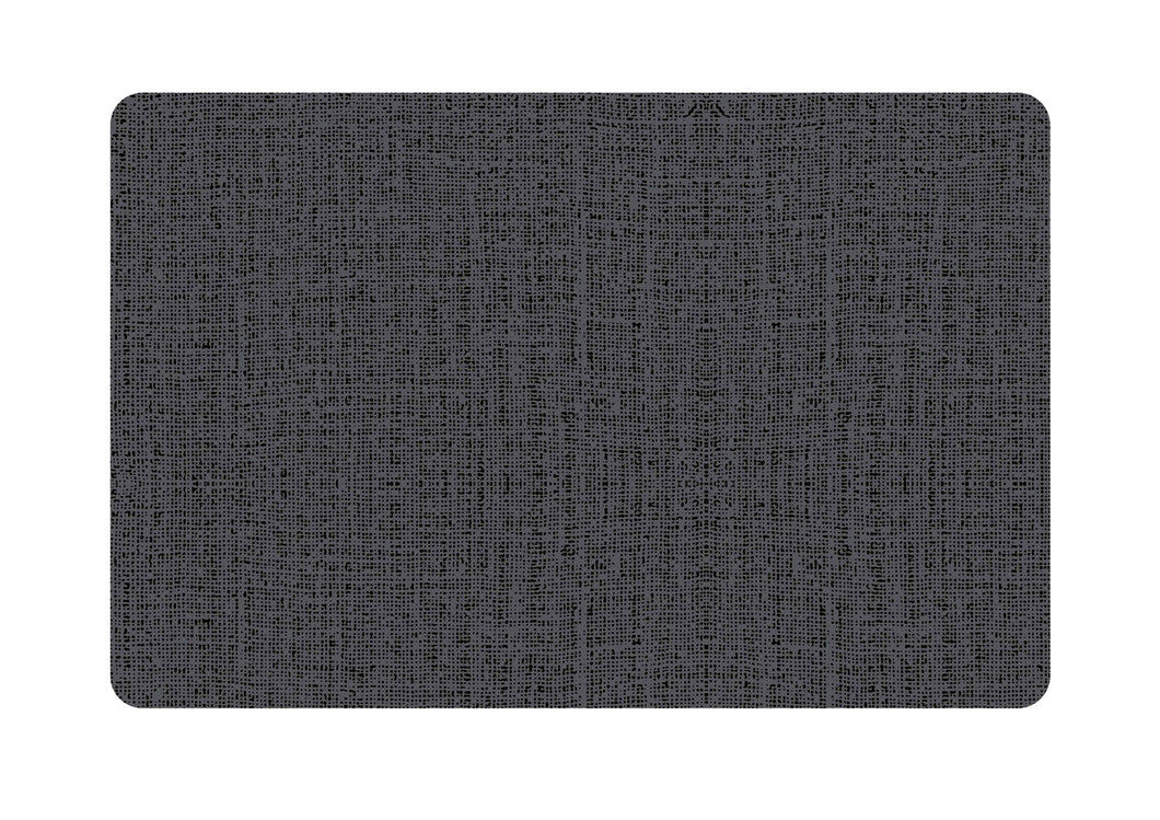 ITY Heavy Rubber Black Placemat - 40253
