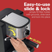 Load image into Gallery viewer, HAMILTON BEACH 15 Bar Espresso &amp; Cappuccino maker - 40792
