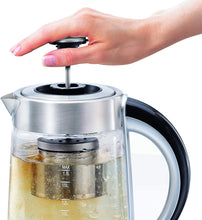 Load image into Gallery viewer, HAMILTON BEACH Glass Kettle &amp; Tea Steeper - 40868C
