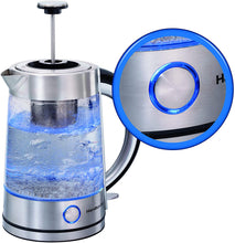Load image into Gallery viewer, HAMILTON BEACH Glass Kettle &amp; Tea Steeper - 40868C
