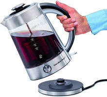 Load image into Gallery viewer, HAMILTON BEACH Glass Kettle &amp; Tea Steeper - 40868C
