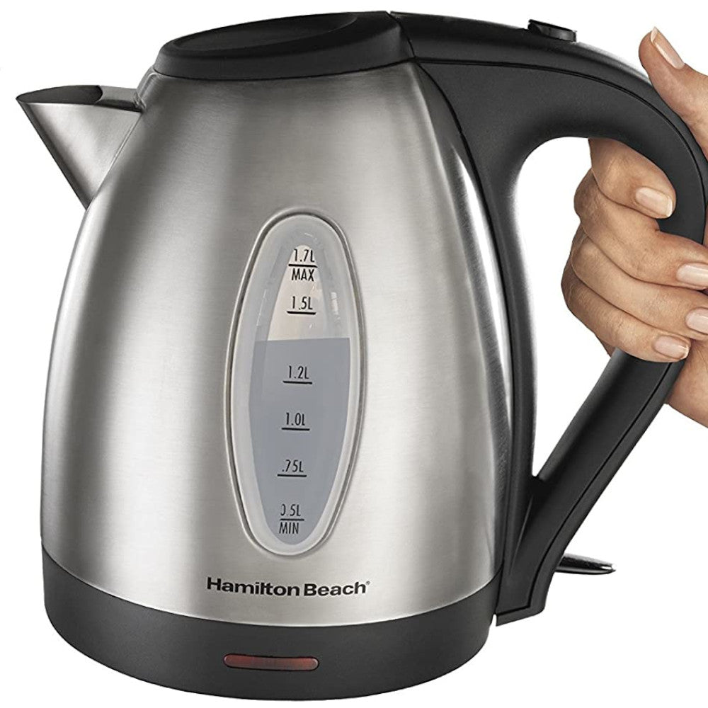 HAMILTON BEACH  Electric Tea Kettle, Water Boiler & Heater, 1.7 L - 40880C