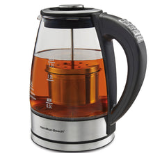 Load image into Gallery viewer, HAMILTON BEACH 1.7L Variable Temperature Kettle with Tea Steeper - 40942C
