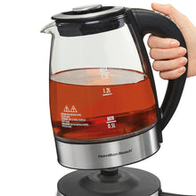 Load image into Gallery viewer, HAMILTON BEACH 1.7L Variable Temperature Kettle with Tea Steeper - 40942C
