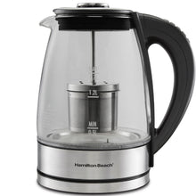 Load image into Gallery viewer, HAMILTON BEACH 1.7L Variable Temperature Kettle with Tea Steeper - 40942C
