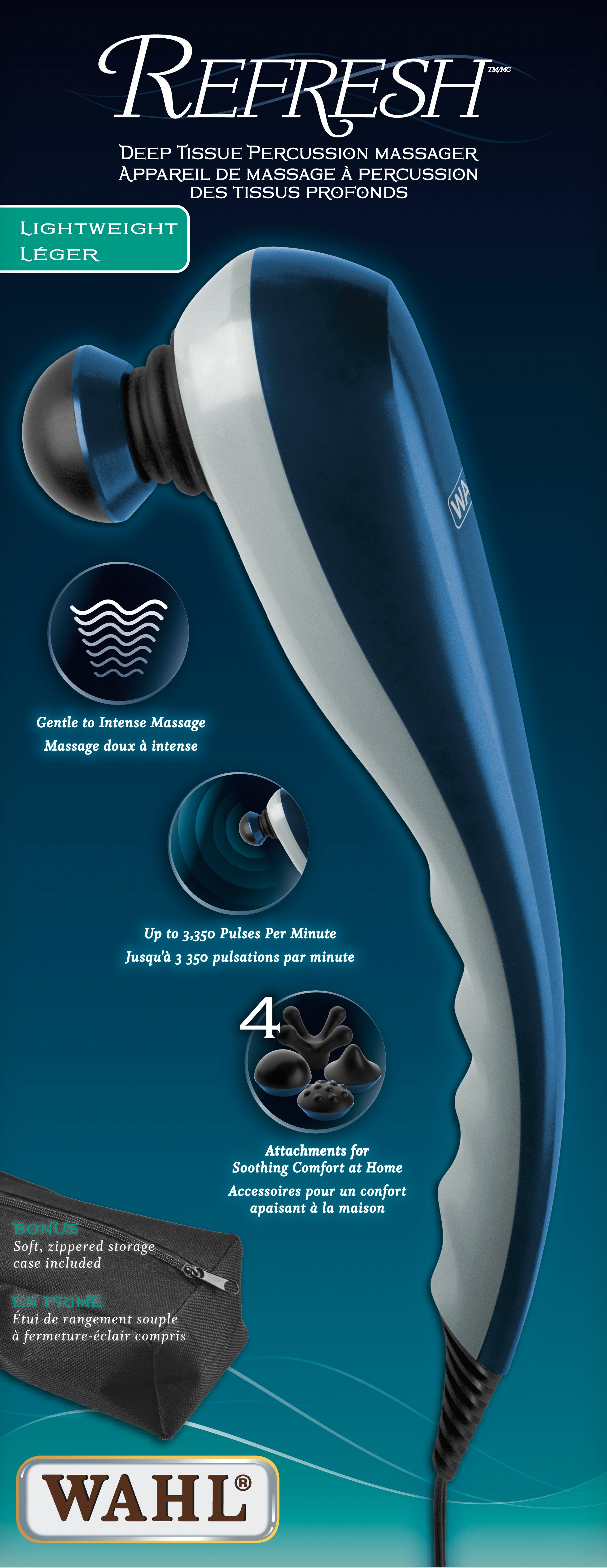 Masseur de tissus profonds WAHL - 4187