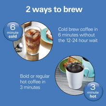 Load image into Gallery viewer, HAMILTON BEACH Hot &amp; Cold Coffee Maker - 42501
