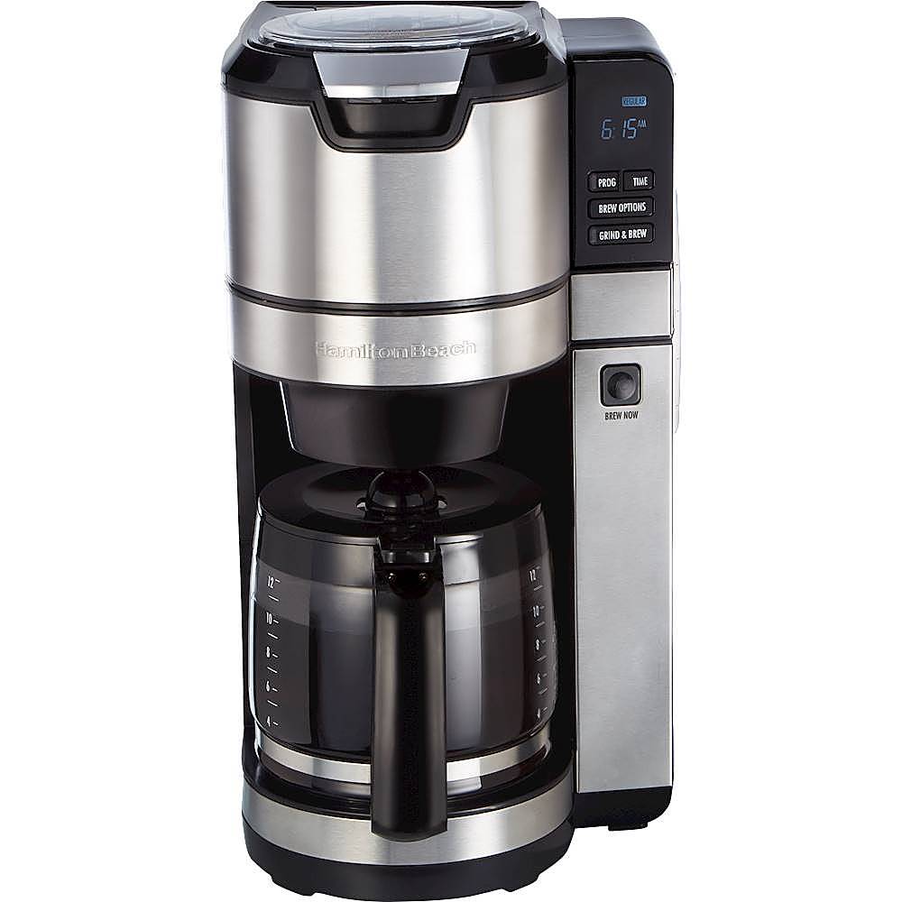 HAMILTON BEACH Grind and Brew Coffee Maker - Refurbished with full manufacturer warranty - 45505