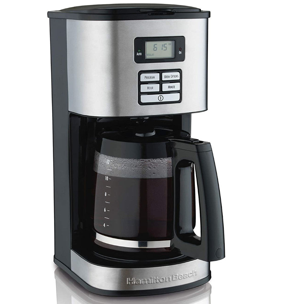 HAMILTON BEACH 12 Cup Coffeemaker - Blemished package with full warranty - 49618