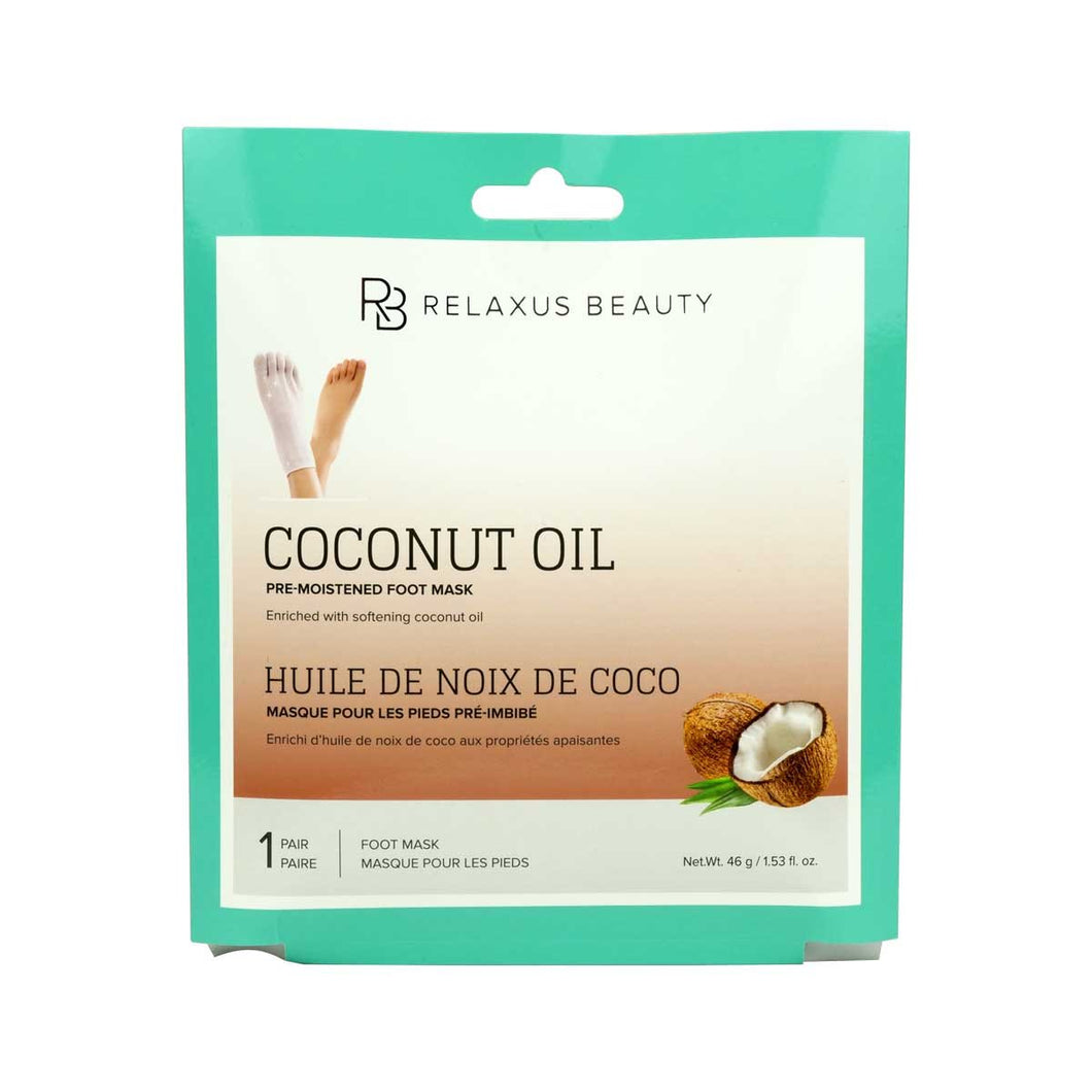 RELAXUS Masque pour les pieds à l'huile de coco - 505182