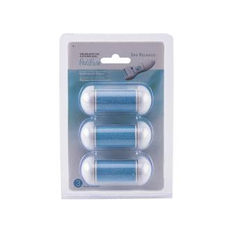 RELAXUS 3-Pack Power Callus Remover Replacement Rollers - 506217