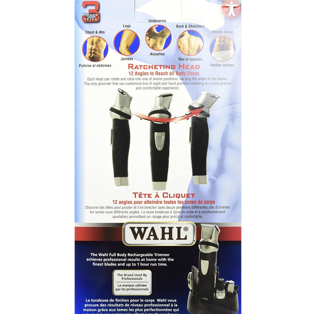 Tondeuse corporelle complète rechargeable WAHL - 5580