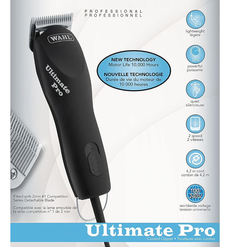 Tondeuse professionnelle WAHL Ultimate Pro 2 vitesses - 56325