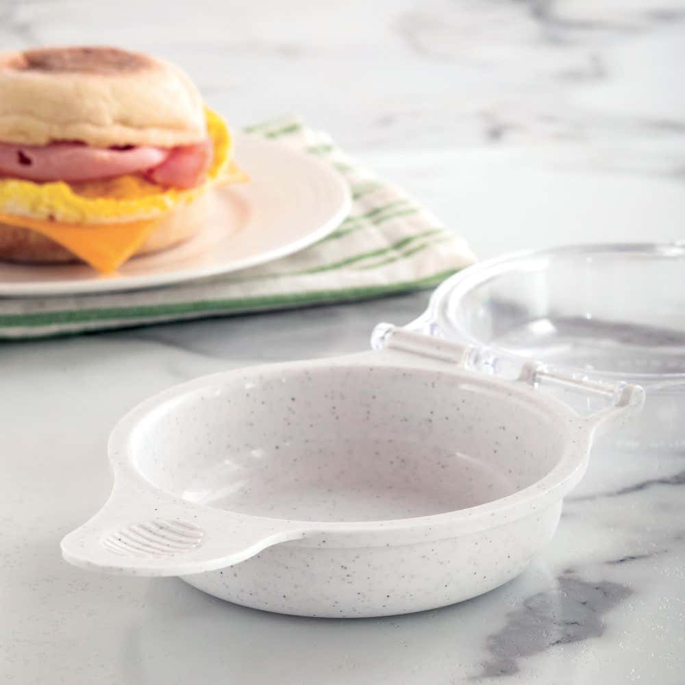 NORDIC WARE Poêle à petit-déjeuner œufs et muffins pour micro-ondes -98565