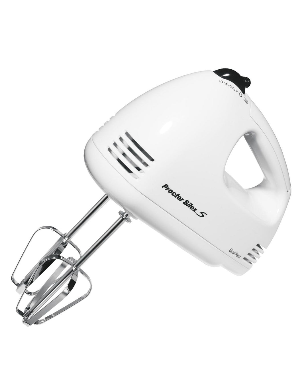 PROCTOR SILEX Easy Mix 5-Speed White Hand Mixer - 62515RY