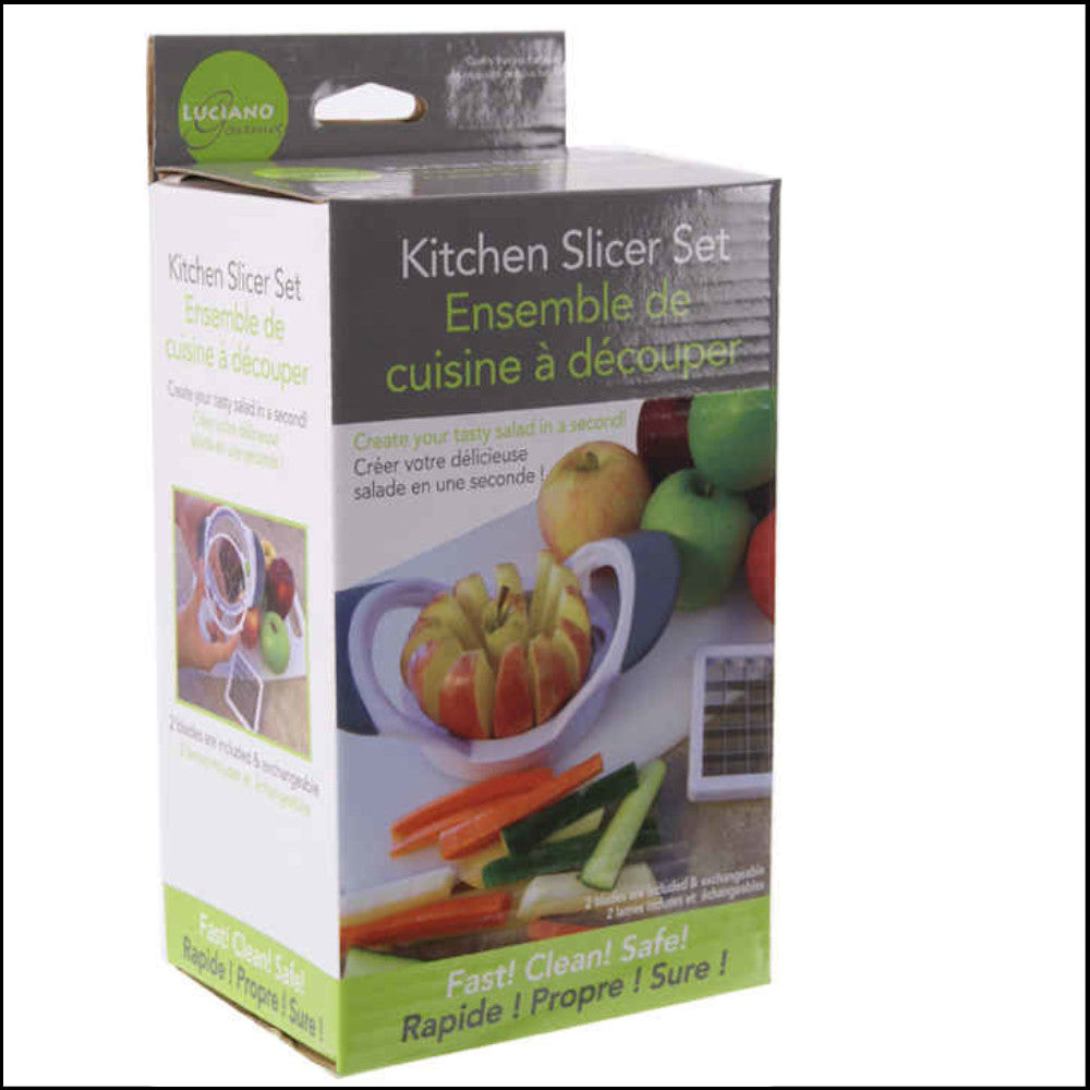 Ensemble trancheuse de cuisine LUCIANO GOURMET - 70271