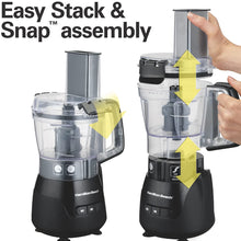 Load image into Gallery viewer, HAMILTON BEACH Stack and Snap Compact Food Processor - 70510
