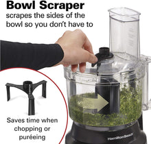 Load image into Gallery viewer, HAMILTON BEACH 10 Cup Stainless Steel Food Processor - 70730C
