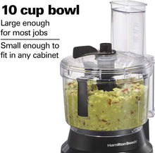 Load image into Gallery viewer, HAMILTON BEACH 10 Cup Stainless Steel Food Processor - 70730C
