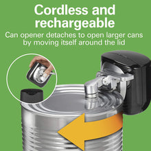 Load image into Gallery viewer, HAMILTON BEACH FlexCut 2-in-1 Cordless &amp; Rechargeable Electric Automatic Can opener - 76611

