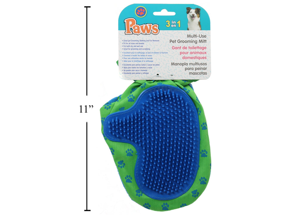 PAWS 3 in 1 Grooming Glove - 79195