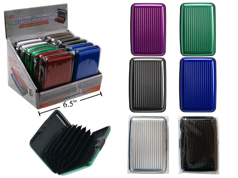 AS SEEN ON TV Scan Proof Cards Wallet - 80913