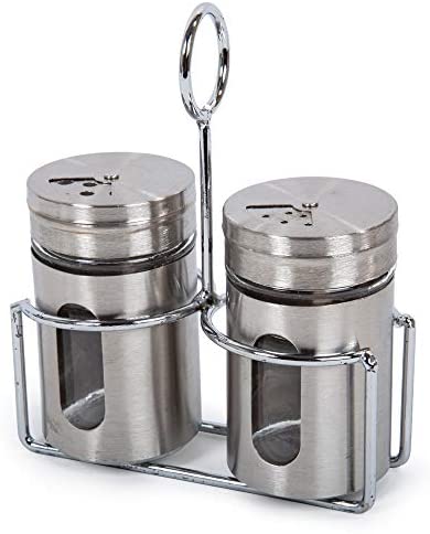 LUCIANO Salt and Pepper Stainless Steel Set - 80973