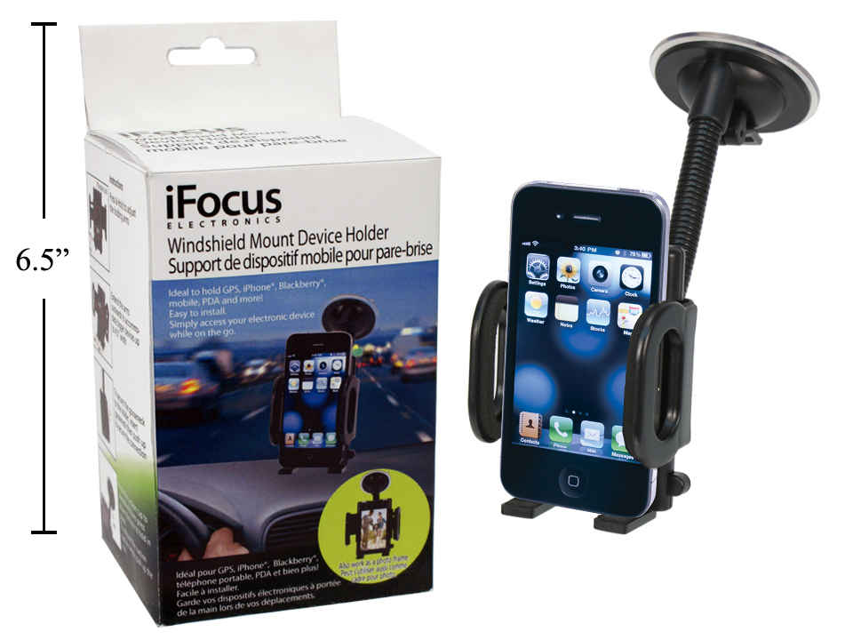 iFOCUS - Support d'Appareil de Montage sur Pare-Brise - 81176 