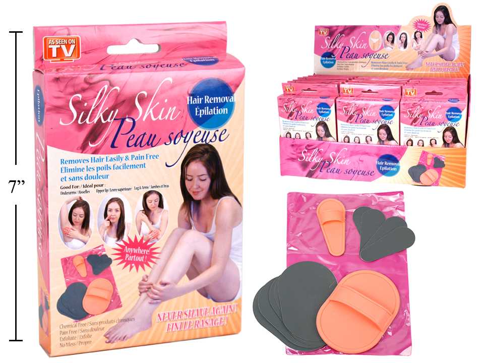AS SEEN ON TV Silky Skin Hair Removal - 82020