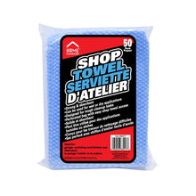 Charger l&#39;image dans la galerie, HOME ESSENTIALS Lot de 50 serviettes d&#39;atelier - 83217
