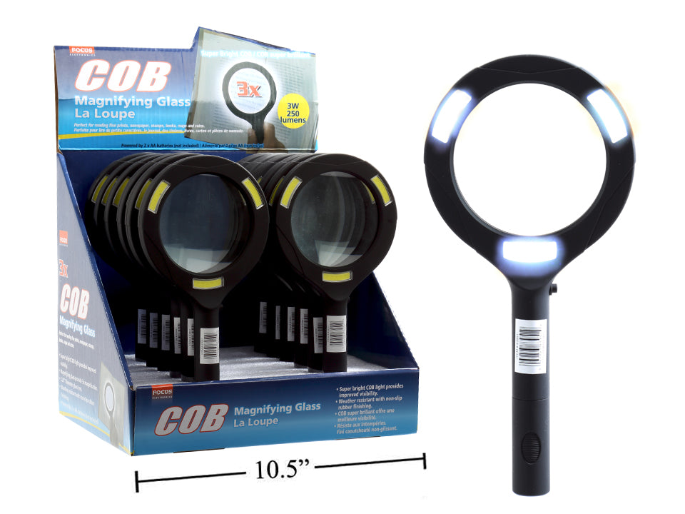 FOCUS ELECTRONICS LED Magnifying Glass - 83951