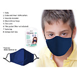 Masque lavable bleu pour enfants BODICO - 84327